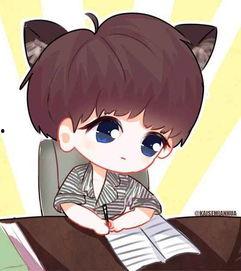 王俊凯卡通图片,青春活力，魅力四射